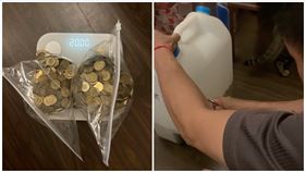 硬幣,存錢,水桶,銅板,高雄,50元