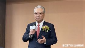 金寶集團今（18）日舉行旺年會，圖為金仁寶集團董事長許勝雄。（圖／記者王翊綺攝影）