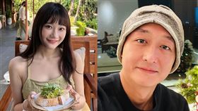 愛莉莎莎、柯宇綸。（圖／翻攝自愛莉莎莎、柯宇綸臉書）