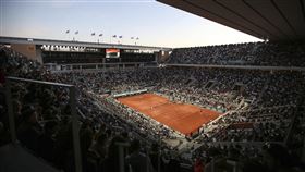 ▲巴黎奧運網球賽事將在法網比賽場地羅蘭蓋洛斯球場（Stade Roland-Garros）舉行。（圖／美聯社／達志影像）