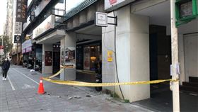 大樓磁磚剝落(北市建管處提供)