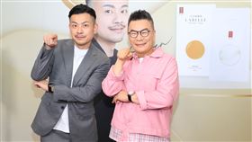 77老大、沈玉琳。（圖／東森直播Channel5提供）