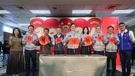 桃市府2024春聯亮相「龍來桃喜」有這2層寓意