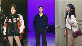 ▲2AM隊長趙權、EXID成員hani以及miss A的成員孟佳。（圖／翻攝自IG）