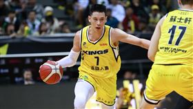 ▲新北國王林書豪次節狂飆22分，打破聯盟單節最多得分紀錄。（圖／新北國王提供）