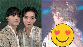 ▲SEVENTEEN，Joshua，DK。（圖／翻攝自X）