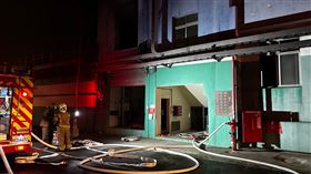 台南善化啤酒廠火警。（圖／翻攝畫面）