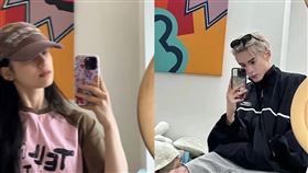 ▲張婧儀，曾舜晞。（圖／翻攝自微博）