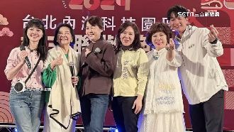 與李彥秀黃珊珊合照　高嘉瑜：內科大家庭