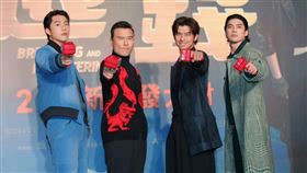 《還錢》蔡凡熙（左起）、李銘忠、陳柏霖、林哲熹。（圖／記者楊澍攝影）