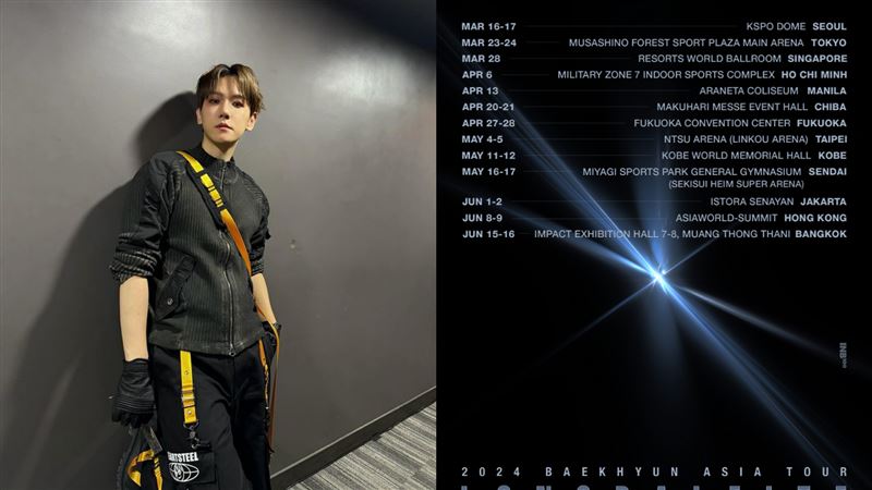 伯賢確定二度來台！EXO-L陪過32歲生日