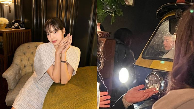 Lisa約會三公子吃泰餐　一動作無效避嫌