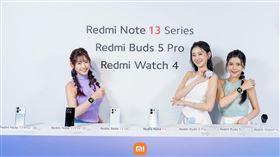 Redmi Note 13系列超展開！旗艦規格挑戰突破中階天花板。（圖／小米台灣提供）