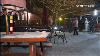 全台低溫多路面結冰　山區憂水管爆放水流