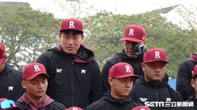 ▲樂天桃猿林泓育。（圖／記者張沛嘉攝影）