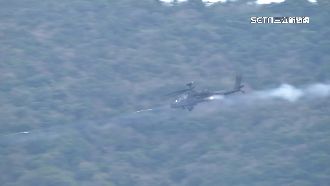聯勇操演！阿帕契射擊、IDF丟熱焰彈