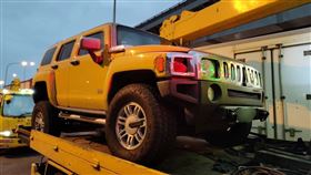 國道北上35.6公里處今天發生五車追撞事故。（圖／翻攝畫面）