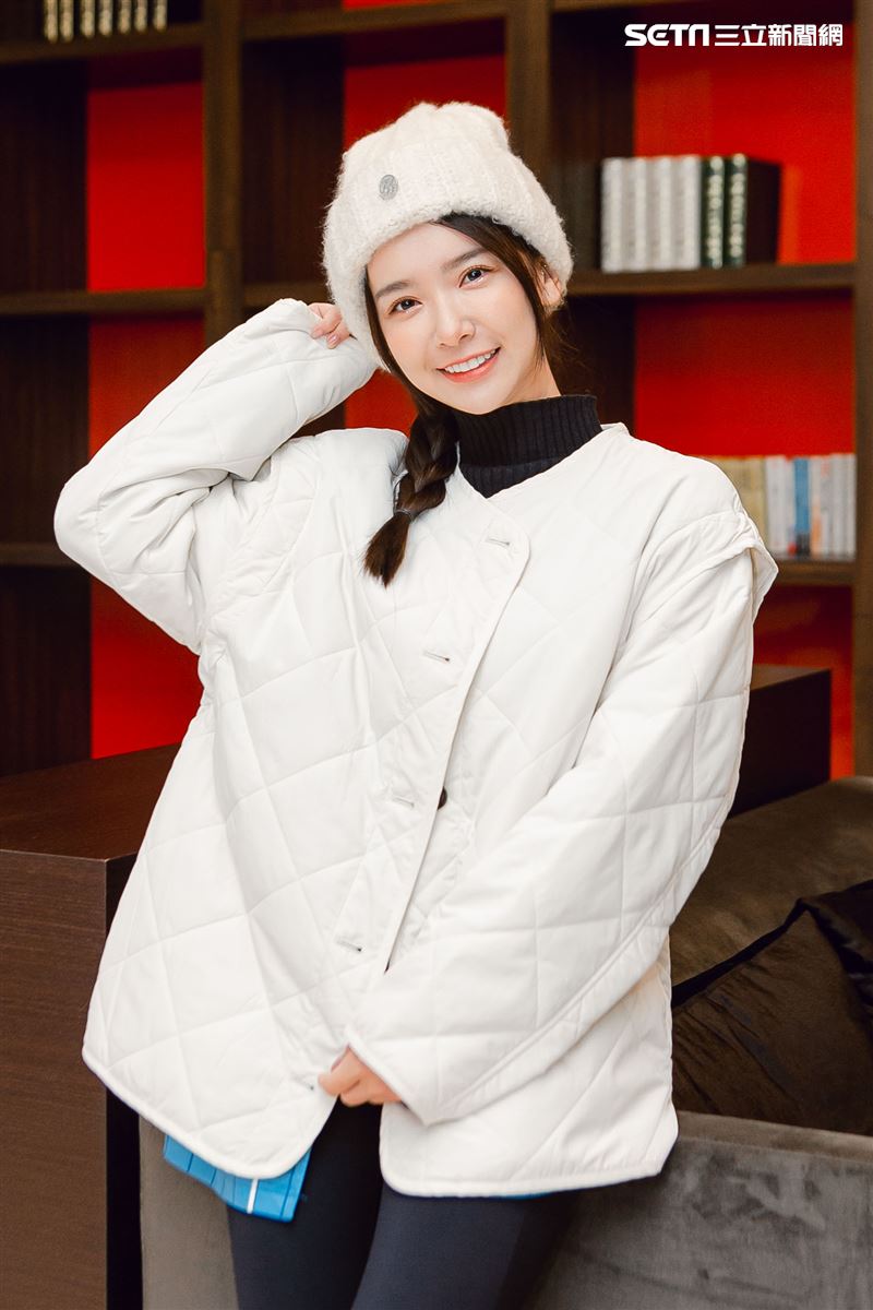 雅涵三立新聞網專訪。（圖／記者楊澍攝影）