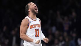 ▲布朗森（Jalen Brunson）本季場均26.6分、6.5助攻。（圖／美聯社／達志影像）