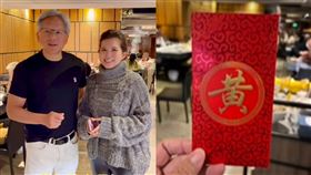 黃仁勳。主播丁士芬、火鍋店臉書