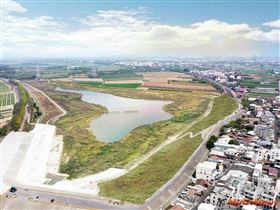 近五年來已完成蘇厝滯洪池(蓄)滯洪池等6座，增加滯洪量293萬噸，全市目前共計23座滯洪池，總滯洪量605 萬噸(圖/台南市政府提供/MyGoNews)