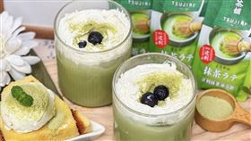 健司推出的「辻利抹茶奶茶沖泡飲」是許多抹茶控喜愛囤貨的好市多沖泡飲之一。（圖／Kenji健司FB）