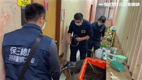 警犬立功！租小吃部種大麻　包廂別有洞天