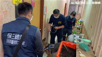 警犬立功！破百坪小吃部　一聞揪出大麻房