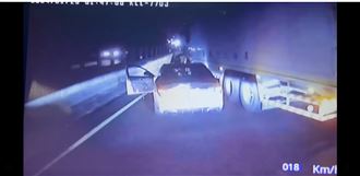 超派駕駛國道挑戰4大車　短褲女：好了啦