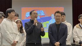 朱立倫、趙少康今天晚上出席第四屆中山政經塾結業式。(圖/國民黨提供)