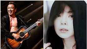 ▲日本女星若林志穗曾拍露毛寫真集爆紅，時隔多年揭露當年遭下藥性侵過往。而「N男」被日網友推測是長渕剛。（圖／翻攝自s96shiho推特、tsuyoshi_nagabuchi IG）