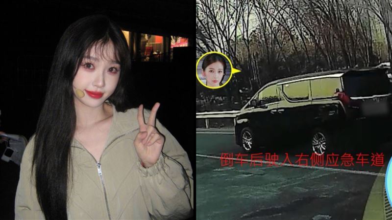 虞書欣高速公路倒車　超危險行為全被拍