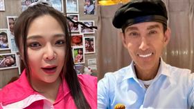 小甜甜、潘若迪。（圖／翻攝自小甜甜、潘若迪臉書）