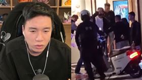 toyz、超哥、大安分局。（圖／翻攝自Toyz、傅肌YouTube）