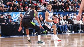 ▲林志傑外線貢獻飆分，幫助勇士維持大比分領先。（圖／臺北富邦勇士提供）