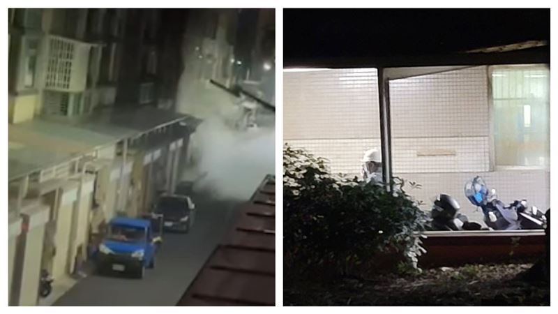 警報狂響！竹科電子廠傳爆炸聲　白煙吞街