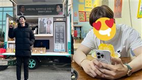 李俊昊送許光漢咖啡車。（圖／翻攝自IG）