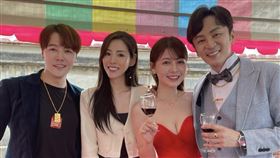 張書偉 謝京穎（圖／翻攝黃文星IG）