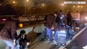 新竹龔男因女友劈腿找人助陣，卻誤砍吃完消夜返家的聶姓父女。（圖／翻攝畫面）