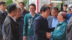 賴清德台中舉辦感恩便當會民進黨主席暨總統當選人賴清德（前左2）28日中午在台中舉辦感恩便當會，地方民意代表等皆出席。中央社記者蘇木春攝  113年1月28日