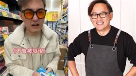 網紅詹姆士（呈）、名廚詹姆士。（圖／翻攝自詹姆士（呈）IG、詹姆士臉書）