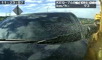 國道緩撞車1死1重傷　事發過程畫面曝光