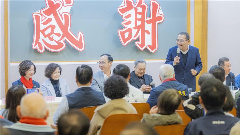 白提單一召委　朱立倫：尊重韓江配意見
