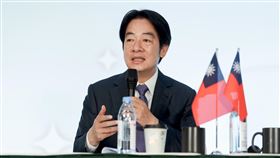 賴清德、蕭美琴國際記者會。（圖／賴蕭競總提供）