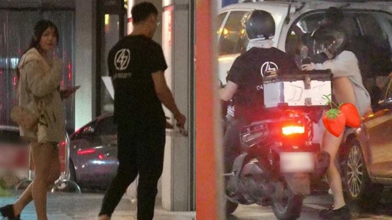 熊霓被目擊上黑衣男後座！真實身分曝光