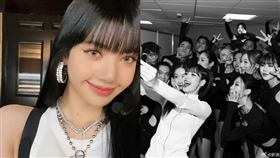 ▲Lisa，弗雷德里克阿諾（Frédéric Arnault）。（圖／翻攝自微博）