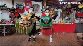 ▲大溪廣澤宮青獅頭。（圖／賴銘偉臉書粉絲專頁提供）