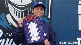 ▲富邦悍將副隊長陳仕朋。（圖／記者張沛嘉攝影）