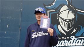 ▲富邦悍將李子強。（圖／記者張沛嘉攝影）