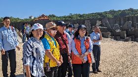 管碧玲赴小琉球視察  盼生態與產業共